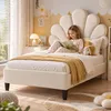 INONEFT Kinderbed 90x200 cm met hoofdeinde in bloemvorm, Productafbeelding-voorbeeld 7