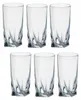 Gläser Set Bohemia Quadro 350 ml 6 Stück aus kristallklarem Produktbild-Vorschau 1