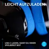 G535 LIGHTSPEED Kabelloses Gaming-Headset, Schwarz/Blau Produktbild-Vorschau 8