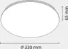 Plafond LED stropní svítidlo ADAR 18W 1200lm 33cm GOLDLUX Náhled obrázku produktu 6