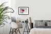MuchoWow® MuchoWow® Gerahmtes Poster Rosen - Wasser - Produktbild-Vorschau 7