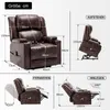 Masážní křeslo COMHOMA Elektrické relaxační křeslo XL, Náhled obrázku produktu 7