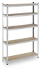 Relaxdays Schwerlastregal, 2er Set, 5 Ebenen, 180x100x30 Produktbild-Vorschau 11