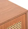 Sweiko Sideboard mit 3 Rattan verzierten Türen Kommode Produktbild-Vorschau 15
