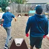 Dr Sport - Original Cornhole Bean Bag Set (8er) - 4 Rot & 4 Produktbild-Vorschau 8