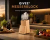 Messerblock Holz 13 Messer Unbestückt Schere Wetzstahl Produktbild-Vorschau 10