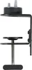 A close-up side view of a monitor stand clamp. Náhľad obrázku produktu