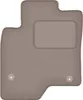 Fahrerfußmatte Velours beige passend für Opel Antara Produktbild-Vorschau 1