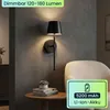 Elegante LED Wandleuchte kabellos mit Fernbedienung: Akku Produktbild-Vorschau 4