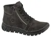 Rieker  Damenschuhe Schnürstiefel Grau Freizeit Produktbild-Vorschau 4