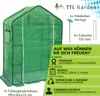 TTL GARDEN Foliengewächshaus 195x143x73cm – 6 Etagen grün Produktbild-Vorschau 7