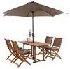 Gartentisch - Akazienholz - 120 x 70 cm - geölt - Produktbild-Vorschau 12
