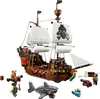 LEGO Creator 3 w 1 Statek Piracki, Kreatywna Zabawka dla Podgląd zdjęcia produktu 46