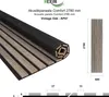 HEXIM Akustikpaneele 278x60cm - flexible Lamellenwand Holz Produktbild-Vorschau 2