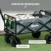 SUGIFT klappbar, Bollerwagen mit Kühltasche, Säulenrahmen, Produktbild-Vorschau 9