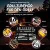 Recalma 18-teiliges BBQ Grillbesteck Set aus Edelstahl mit Produktbild-Vorschau 6