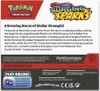 Back of a Pokemon TCG expansion box with product description and company information. Náhled obrázku produktu