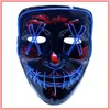 LED Maske Halloween für Erwachsene – leuchtende Horror Produktbild-Vorschau 4