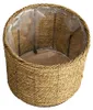 Vaso da fiori Clayre & Eef Ø 30x23 cm Marrone Seagrass Anteprima dell’immagine prodotto 2