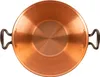 A top-down view of a copper pot with black handles. Produktbild-Vorschau