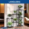 DanDiBo Étagère à fleurs indoor Métal Noir 6 niveaux 96578 Voir les images du produit 8