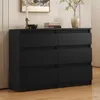 Schubladenschränke, 6 Schubladen mit Laufschienen, Kommode Produktbild-Vorschau 1
