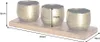 riess-ambiente 3er Set Schalen ORIENT 45cm gold mit Tablett Produktbild-Vorschau 15