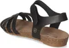 Mustang Sandalen Plat  Sandalen Plat - Zwart - Maat 41 Voir les images du produit 24