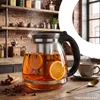 Théière en verre 2 l 2000 ml avec filtre en acier Voir les images du produit 10