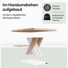 CASARIA Couchtisch Detroit Weiß Eiche Produktbild-Vorschau 6