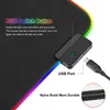 Gaming Mauspad, RGB Mousepad, 800x300mm Groß LED Produktbild-Vorschau 6
