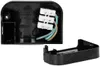 A black motion detector housing and its cover are shown against a white background. Anteprima dell’immagine prodotto