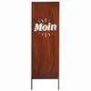 Edelrost Sichtschutz Garten Deko "Moin" 160x50cm Decorative Produktbild-Vorschau 1