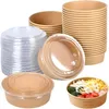 RyanPack Salatschalen, Pappe rund 500 ml Ø 14,5 cm, Höhe Produktbild-Vorschau 9