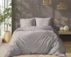 Satin Bettwäsche 160x200 Glatt mit Premium Streifen Beige Produktbild-Vorschau 16