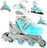 A collage of images showing children's roller skates and ice skates. Anteprima dell’immagine prodotto