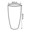 elho pure soft round high 35 Übertopf - anthrazit Produktbild-Vorschau 10