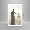 Poster - Poster ohne Rahmen - Frau Käfig Vogel - 61x91,5 cm Produktbild-Vorschau 4