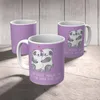 Mr. & Mrs. Panda Kaffeetasse Braut Liebe - Lavendeltraum - Produktbild-Vorschau 5