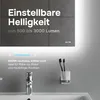 AM.PM Hit LED Spiegel 80 x 70 cm mit Beleuchtung Produktbild-Vorschau 4