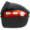 Motorradkoffer Top Case Helmkoffer Roller Schwarz Glanz Produktbild-Vorschau 3