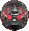 LS2 FF901 Advant X Carbon Future II Klapphelm, rot, XL Náhled obrázku produktu 4