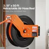 SucceBuy Enrouleur de tuyau d'air rétractable, 3/8 pouce x Voir les images du produit 2