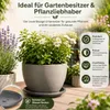 Pflanztopfuntersetzer Mira Anthrazit Ø 24cm - Frostsicher & Produktbild-Vorschau 8