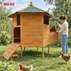Melko casa per polli casa per pollame gabbia per piccoli Anteprima dell’immagine prodotto 12