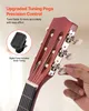 SucceBuy Konzertgitarre, 780 mm, Holz-Klassikgitarren-Set Produktbild-Vorschau 2