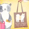 Mr. & Mrs. Panda Tote Bag Thai Bangkaew Zuhause - Braun Produktbild-Vorschau 2