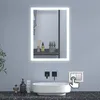 Badspiegel mit Beleuchtung 50×70cm Wandschalter Touch Produktbild-Vorschau 1
