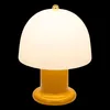 LAMPA STOŁOWA Rick NA BATERIE LED 21 cm żółta stal i szkło Podgląd zdjęcia produktu 5