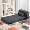 HOMCOM 3 in 1 Schlafsessel, klappbares Schlafsofa mit Produktbild-Vorschau 7
